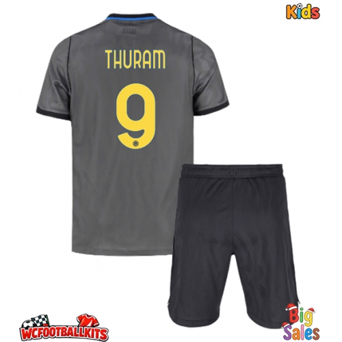 Inter Milan Marcus Thuram #9 Replica Third Stadium Kit for Kids 2026-27 Short Sleeve (+ pants)